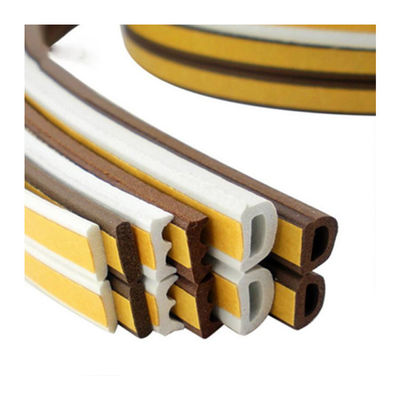 3-50mm Width CLJ EPDM Foam Weatherstripping for Window and Door Seals 3-25mm Pile Height BLACK/GRAY/BROWN/WHITHE/OTHER Colors