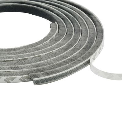 Anti-collision Dustproof Seal for Apartment BLACK/GRAY/BROWN/WHITHE/OTHER Colors Embedded Under Window Bottom Angle Brush Pile