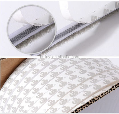 Professional Door and Window Sealing Brush Rubber Weather Strip with Self Adhesive