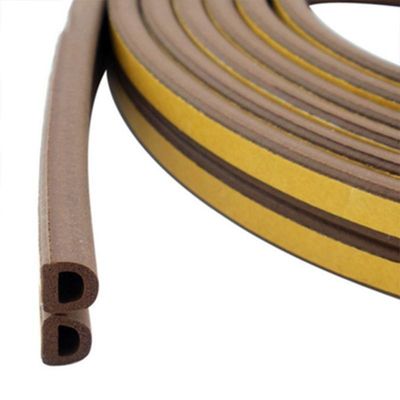 Apartment Window Seals Weather Strip BLACK/GRAY/BROWN/WHITHE/OTHER Colors EPDM Foam Adhesive for Doors and Windows CLJ