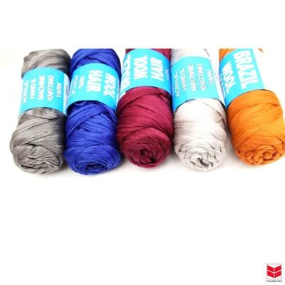 Abrasion Resistant PP BCF Yarn Core Spun Yarn Flame Retardant Lightweight