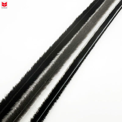 Anti-Noise Door Weather Wool Pile Stripping Seal Groove Mohair Weather Strip with Insectproof Function