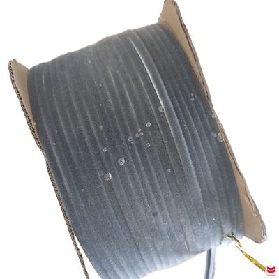 Self Adhesive Weather Stripping for LED Strip 5 Meters Black Soundproof