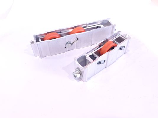 BROWN High Load Bearing Door Window Roller For Aluminum and Zinc Alloy