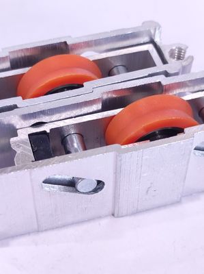 BROWN High Load Bearing Door Window Roller For Aluminum and Zinc Alloy