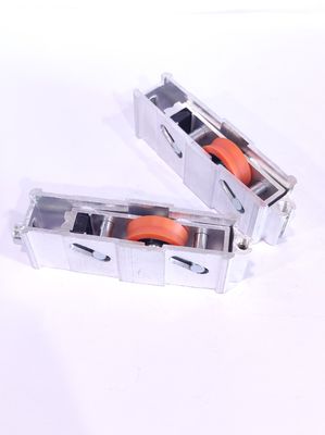 BROWN High Load Bearing Door Window Roller For Aluminum and Zinc Alloy