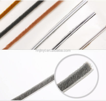 CLJ Rolled Packaging Anti-Collision Wool Pile Sealing Strip Not Waterproof Applicable to Common Doors and Windows