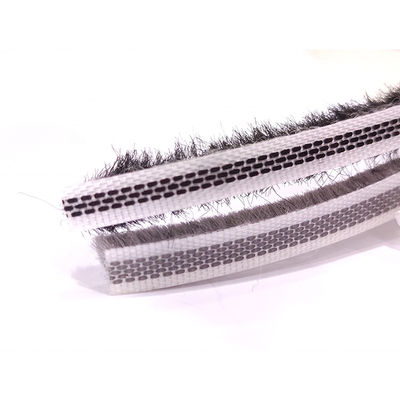 CLJ Flexible Car Door Strip with Horse Hair 9*15mm Pile Height 3-25mm Width 3mm