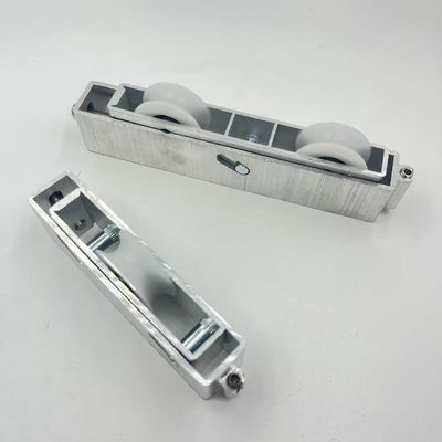Single Roller Aluminium Sliding Screen Window Pulley Customized For Apartment