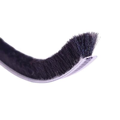 Auminium door and windows Silicone Base No Shedding Aluminum Sliding Door Window Weather Strip Brush Seal for 50000 Meters
