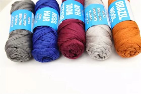 72F-130F RING SPUN Polypropylene Yarn pp Yarn 900d for Weaving Rope Webbing in Strong Color