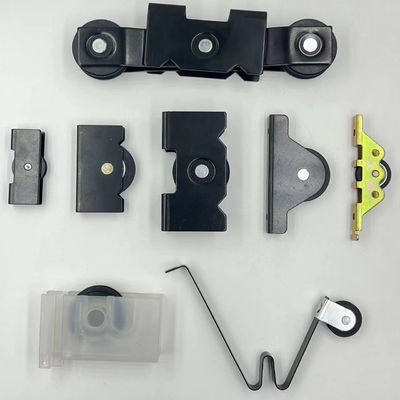 Customized Door And Window Fittings Single Nylon Pulley Wheel V Groove Aluminium