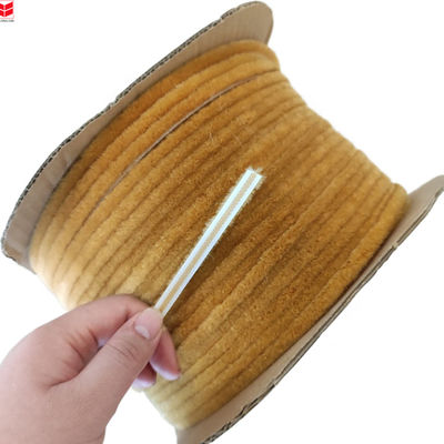 Auminium Door and Windows Sunroof Waterproof Silicone Wool Pile Weather Strip Seal Adhesive for Sliding Door