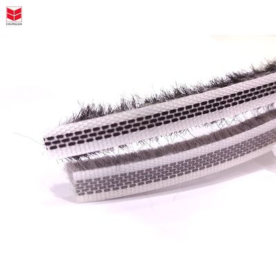 CLJ Wool Pile Sealing Non-Silicone Weather Strip Puffy Fur For Auminium Door And Windows
