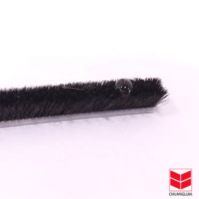 CLJ Woven Brush Seal Wool Pile Weather Strip For Pet Door Seal With Straight Fur Apartment