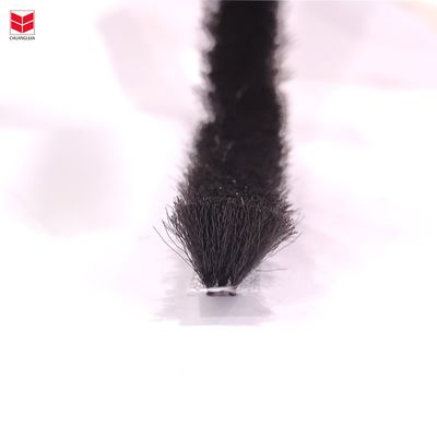 CLJ Woven Brush Seal Wool Pile Weather Strip For Pet Door Seal With Straight Fur Apartment
