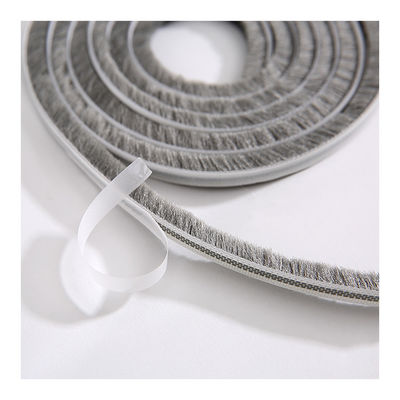 Apartment Self Adhesive Strip Wool Pile Weather Stripping for Dustproof and Insectproof Windows