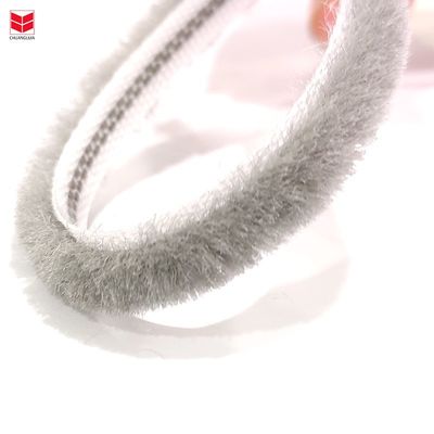 Waterproof Pp Weather Bar Door Wool Pile Weather Strip Modern Design Style