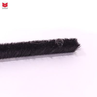 Waterproof Pp Weather Bar Door Wool Pile Weather Strip Modern Design Style