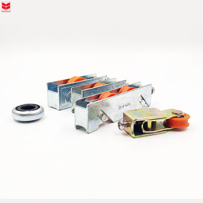 Custom Aluminium Door Accessories Sliding Door And Window Roller With Black Frame