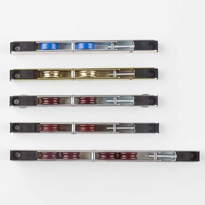 Custom Aluminium Door Accessories Sliding Door And Window Roller With Black Frame