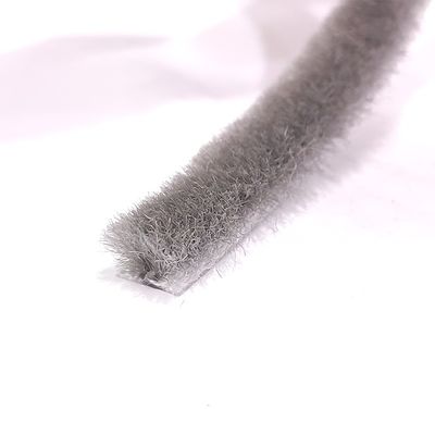 3-25mm Pile Height CLJ Epdm Door And Window Weatherstrip Gap Blocker Insulation Seal Strip With Self-Adhesive Tape