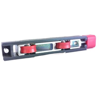Zinc Alloy Sliding Door And Window Roller Custom with Black Frame