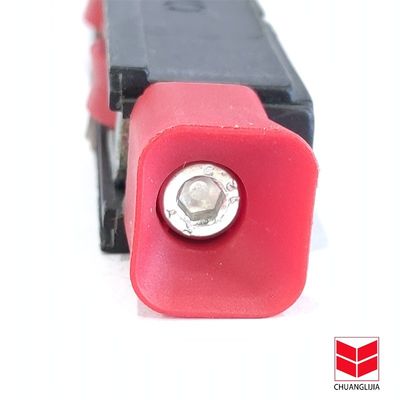Zinc Alloy Sliding Door And Window Roller Custom with Black Frame