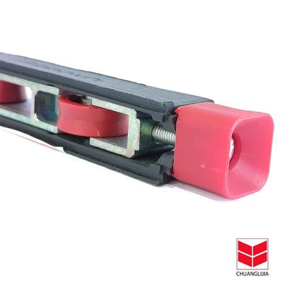 Zinc Alloy Sliding Door And Window Roller Custom with Black Frame