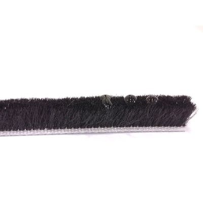 Modern Design Style CLJ Finned Wind-proof Dust-proof Mohair Brush with Plastic Weatherstripping and 3-25mm Pile Height