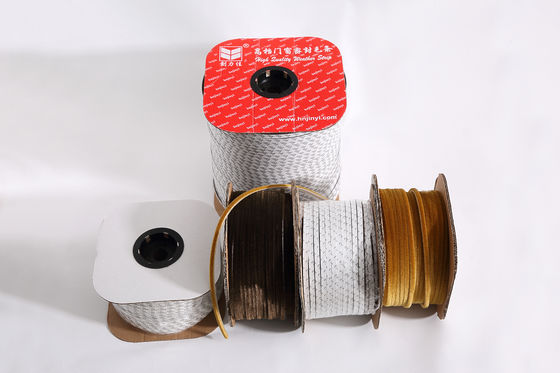 Woven Pile Weather Strip Door Window Brush Pile Weather Stripping with Pile Height 3-25mm and Width 3-50mm