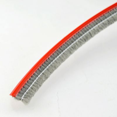 BLACK/GRAY/BROWN/WHITHE/OTHER Aluminum Sliding Door Window Pile Weather Strip Window Brush Pile for Apartment Customized