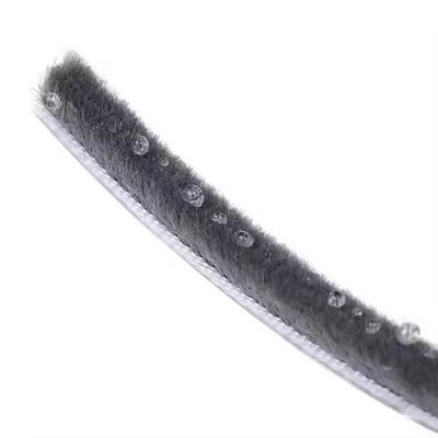 Customized Brush Weatherstripping Weather Strip in BLACK/GRAY/BROWN/WHITHE/OTHER Colors for OEM Customized Production
