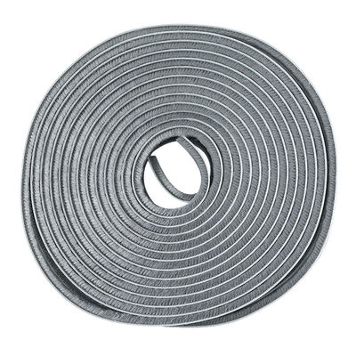 Pile Height 3-25mm Width 3-50mm 100%PP Aluminum Alloy Strip Brush Weather Stripping for Apposite Door of CLJ Sliding Door