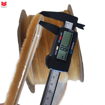 3-25mm Pile Height Waterproof Dustproof Extrusive Backing Weather Strip For Modern Window And Door Modern Design Style