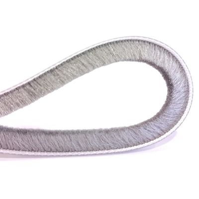 Customized Applications Wool Pile Weather Strip with 3-25mm Pile Height