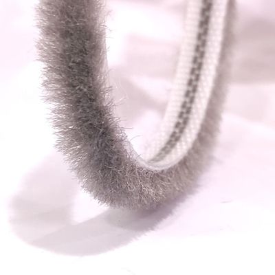 Customized Applications Wool Pile Weather Strip with 3-25mm Pile Height