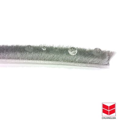 Waterproof Pile Weather Sealing Strips for Apartments Pile Height 3-25mm Width 3-50mm