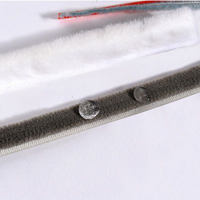 Waterproof Pile Weather Sealing Strips for Apartments Pile Height 3-25mm Width 3-50mm