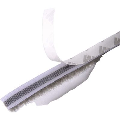 3m Backing Self-adhesive White Weather Strip Pile for Modern Doors and Windows ISO9001 2008 Certified