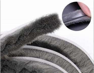 Dustproof and Weatherproof Weather Stripping for Wardrobes 7*6mm Black/Gray/Brown/White