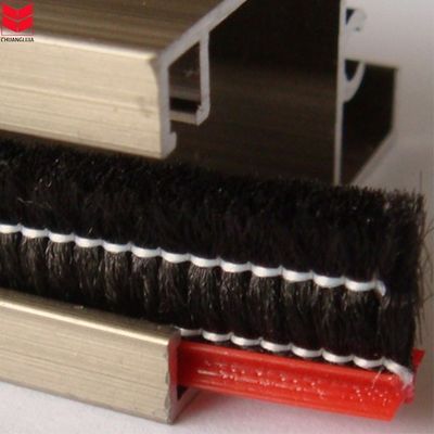 Insect Proof Net for Windows Weather Strip Brush Seal in BLACK/GRAY/BROWN/WHITE/OTHER Colors and ISO9001 2008 Certified