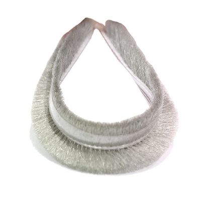 Middle East Market Doors and Windows Pile Weather Strip Sound Insulation Silicone Brush Seal Strip for Soundproofing