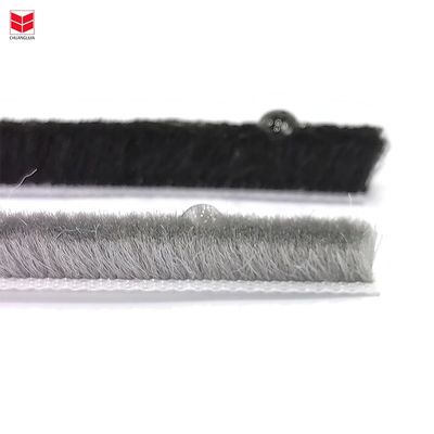Non-silicone Type Pile Weather Strip for Improved Door and Window Insulation in BLACK/GRAY/BROWN/WHITE/OTHER