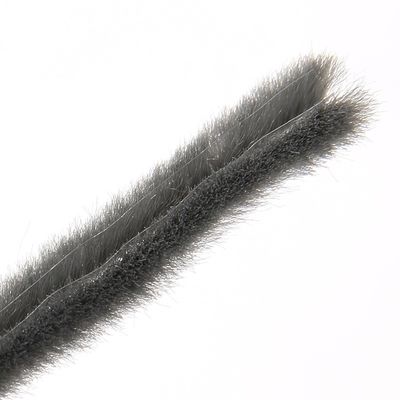 House Colors BLACK/GRAY/BROWN/WHITE/OTHER Manufacture Cras-proof Plastic Pile Weather Strip With Fin For Sliding Door