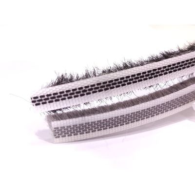 100%PP With Fin Wool Pile Weather Strip for Superior Sealing and Long Lasting