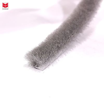 Modern Design Industrial Weather Stripping Brush for Sliding Windows in BLACK/GRAY/BROWN/WHITHE Color