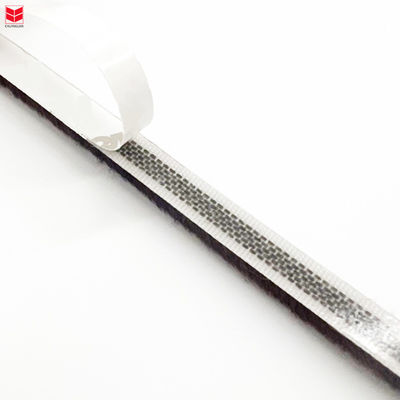 ISO9001 2008 Certified Wool Pile Draught Excluder Weather Stripping for Modern Design Door Window Frame in 9x5mm Size