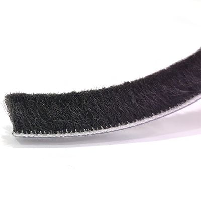 100%PP 3p Grey Black Window And Door Silicon Waterproof Pile Plastic Weather Strip 3-50mm Width 3-25mm Pile Height