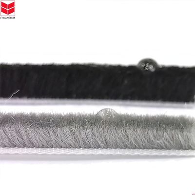 Professional Door and Window Sealing Brush Rubber Weather Strip with Self Adhesive